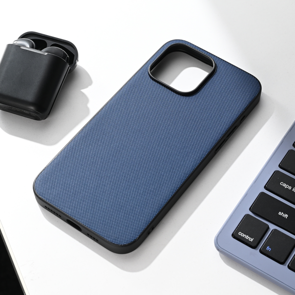 Torbica Teracell Scrub za iPhone 15 Pro Max 6.7 tamno plava - 219303