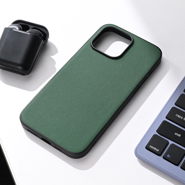 Torbica Teracell Scrub za iPhone 15 Pro Max 6.7 tamno zelena - 219304