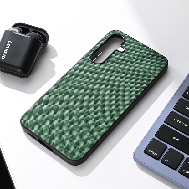 Maska za Samsung Galaxy A55 5G Teracell Scrub tamno zelena - 219334