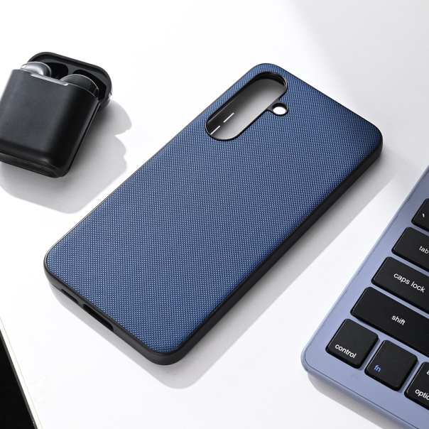 Maska za Samsung Galaxy S24 FE Teracell Scrub tamno plava - 219336