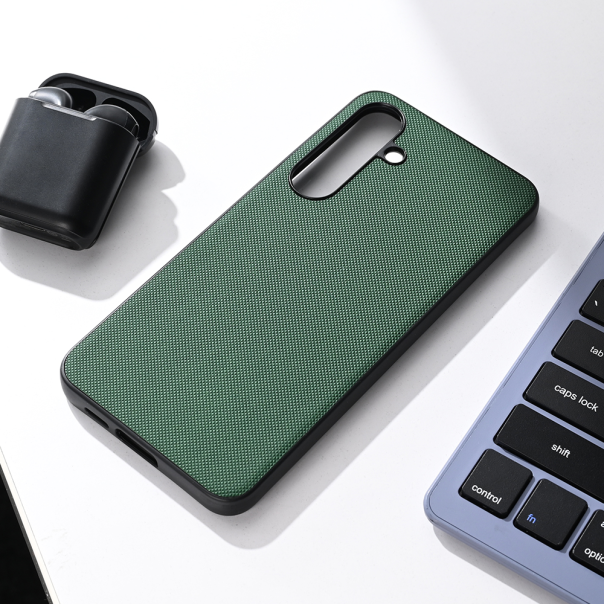 Maska za Samsung Galaxy S24 FE Teracell Scrub tamno zelena - 219337