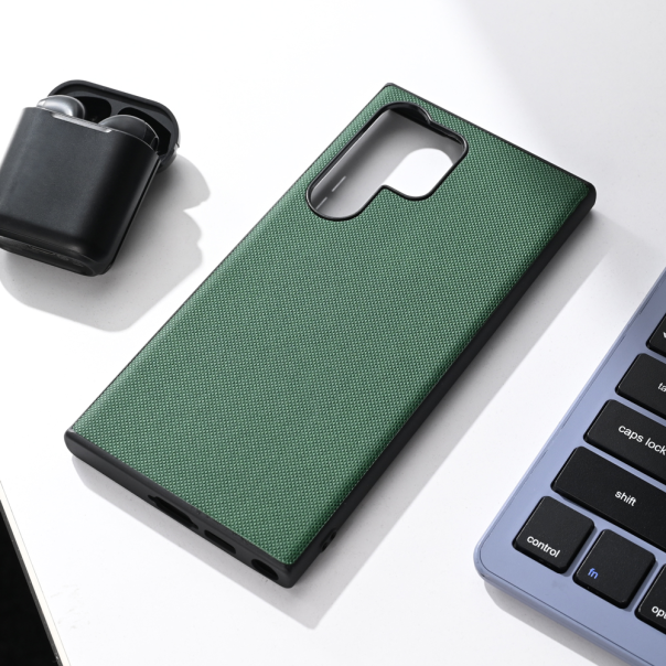 Maska za Samsung Galaxy S23 Ultra Teracell Scrub tamno zelena - 219343