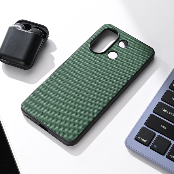 Torbica Teracell Scrub za Xiaomi Redmi Note 13 4G (EU) tamno zelena - 219358