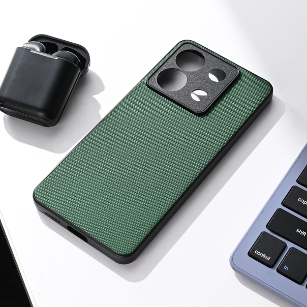 Torbica Teracell Scrub za Xiaomi Redmi Note 13 Pro 5G (EU) tamno zelena - 219364