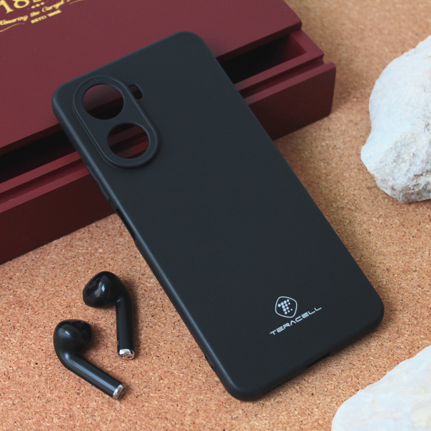 Maska za Huawei Nova 10 SE mat Teracell Skin crna - 205770