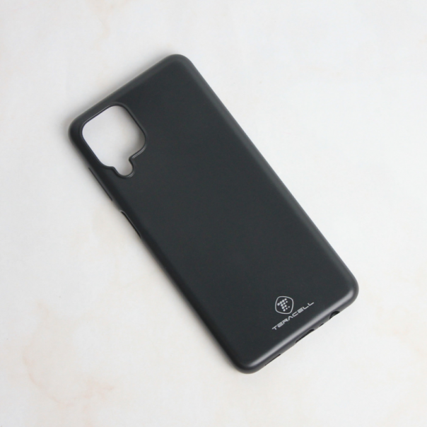 Maska za Samsung Galaxy A12 mat Teracell Skin crna - 90203-1