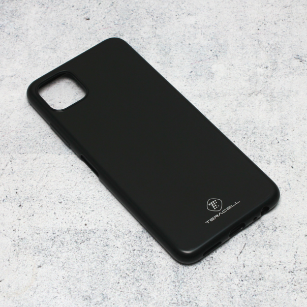 Maska za Samsung Galaxy A22 5G mat Teracell Skin crna - 97206