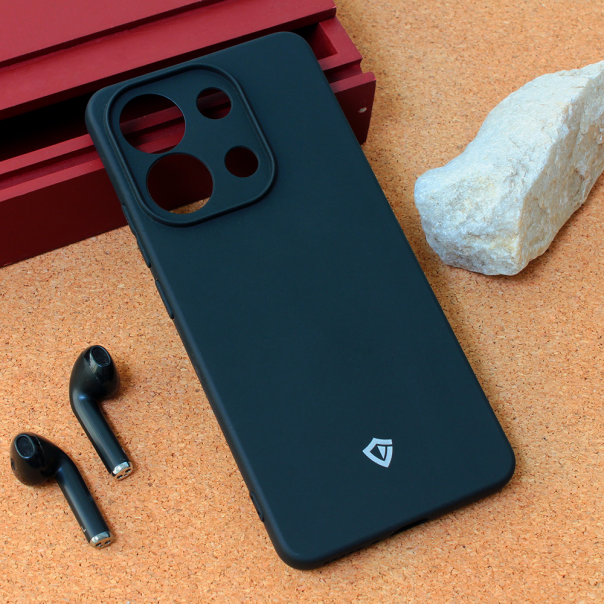 Maska za Xiaomi Redmi Note 13 4G (EU) mat Teracell Skin crna - 212485-1