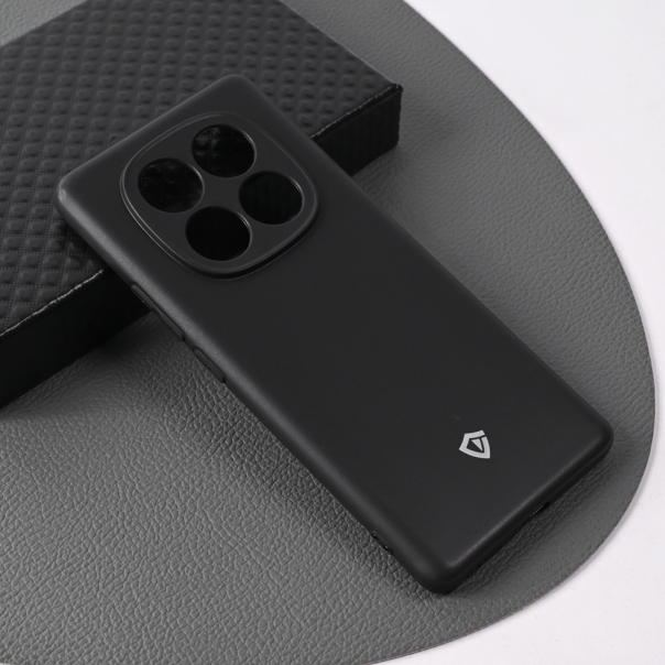 Maska za Xiaomi Redmi Note 14 Pro 4G (EU) mat Teracell Skin crna - 220911