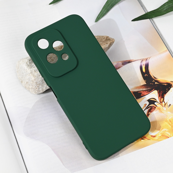 Maska za Honor 200 Lite Teracell Soft Velvet tamno zelena - 214981