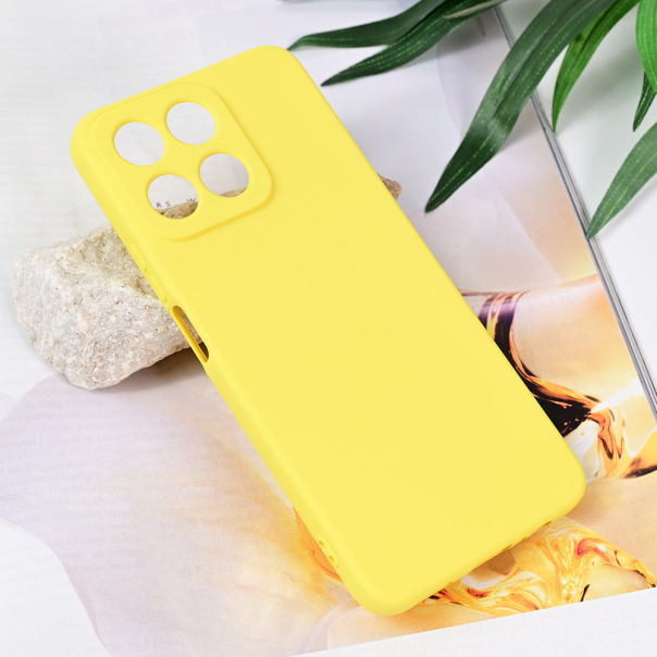 Torbica Teracell Soft Velvet za Honor 200 Smart/Honor X7c zuta - 218249