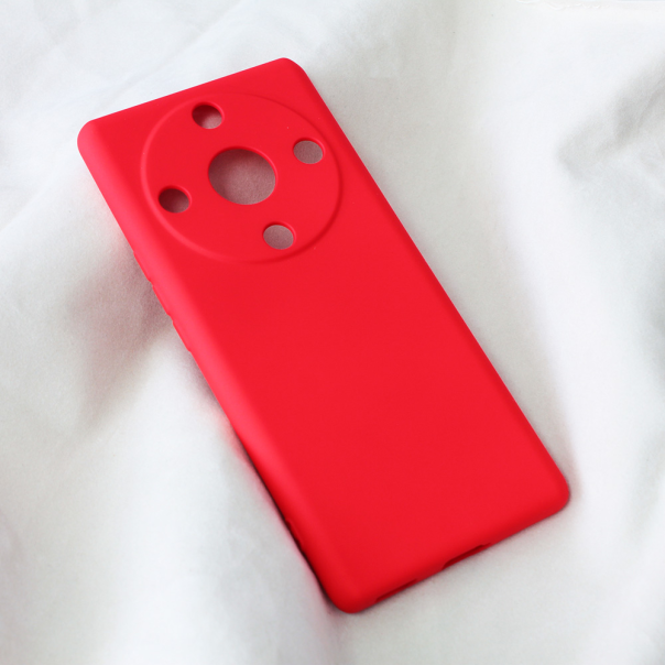 Maska za Honor Magic 5 Lite Teracell Soft Velvet crvena - 206949