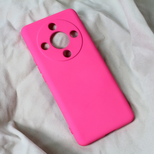 Maska za Honor Magic 6 Lite Teracell Soft Velvet pink - 212619