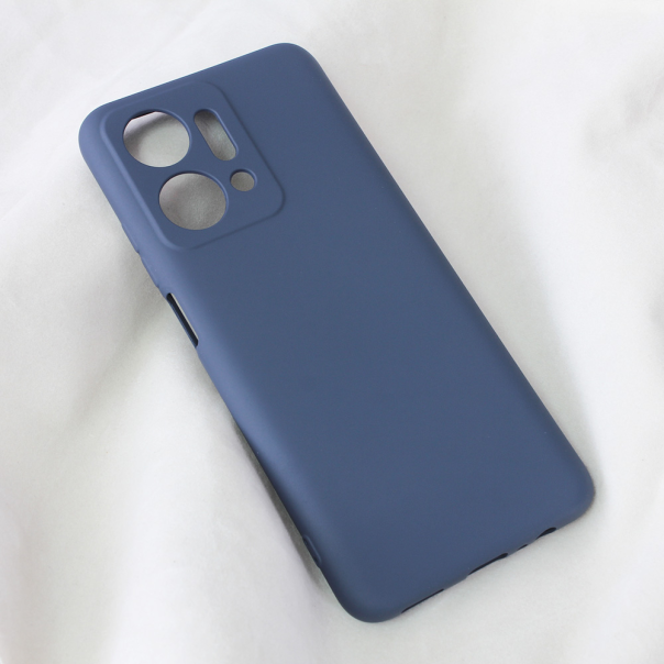 Maska za Honor X7a Teracell Soft Velvet tamno plava - 206939