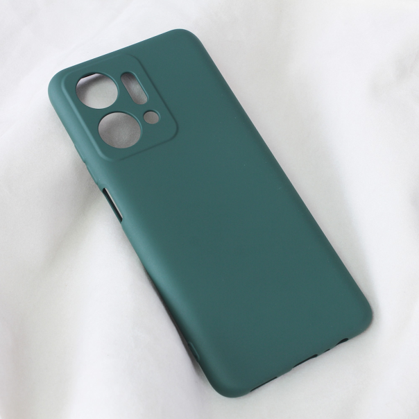 Maska za Honor X7a Teracell Soft Velvet tamno zelena - 206940