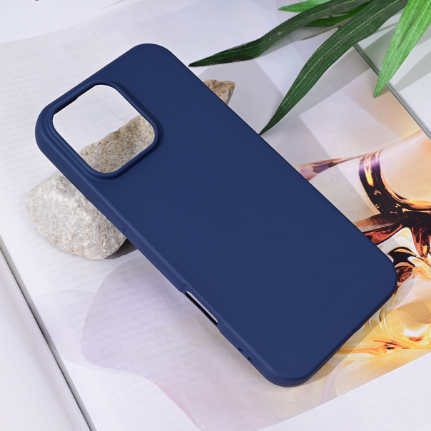 Maska za iPhone 16 Pro Max 6.9 Teracell Soft Velvet tamno plava - 216264-1