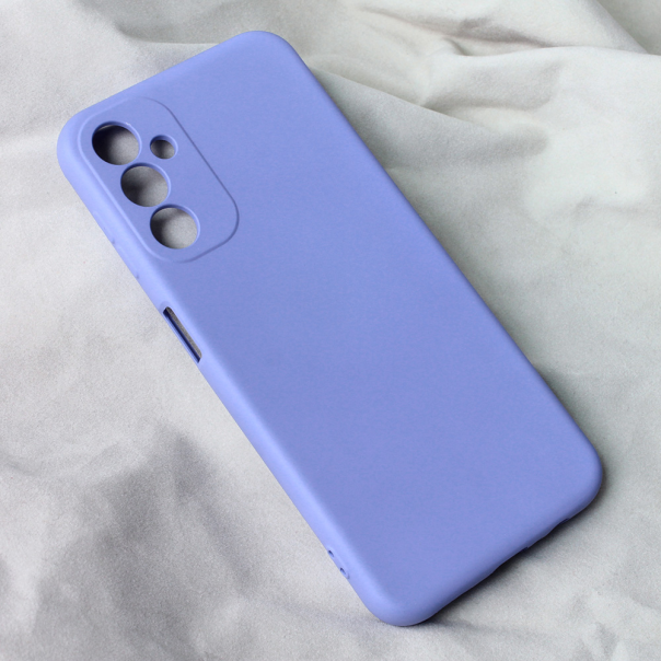 Maska za Samsung Galaxy A14 4G/5G Teracell Soft Velvet ljubičasta - 207786