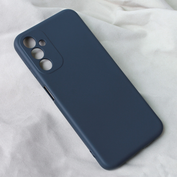 Maska za Samsung Galaxy A14 4G/5G Teracell Soft Velvet tamno plava - 207789