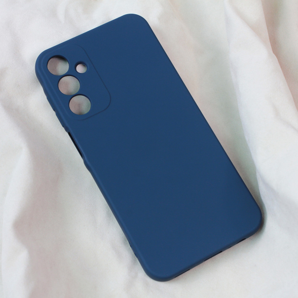 Maska za Samsung Galaxy A15 5G Teracell Soft Velvet tamno plava - 212630