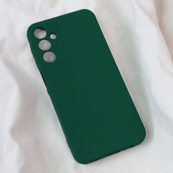 Maska za Samsung Galaxy A15 5G Teracell Soft Velvet tamno zelena - 212631