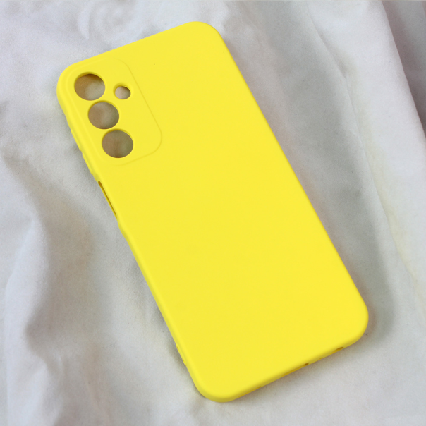 Maska za Samsung Galaxy A15 5G Teracell Soft Velvet žuta - 212632