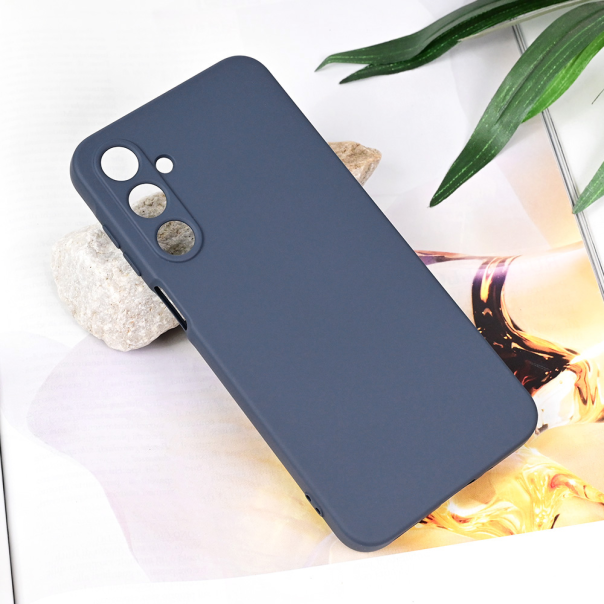Maska za Samsung Galaxy A16 Teracell Soft Velvet tamno plava - 217547