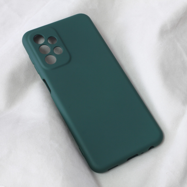 Maska za Samsung Galaxy A23 4G/5G Teracell Soft Velvet tamno zelena - 207017