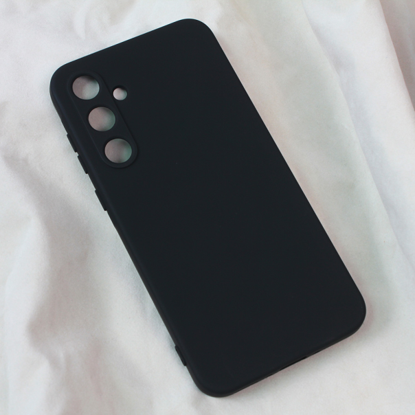 Maska za Samsung Galaxy A35 5G Teracell Soft Velvet crna - 212633