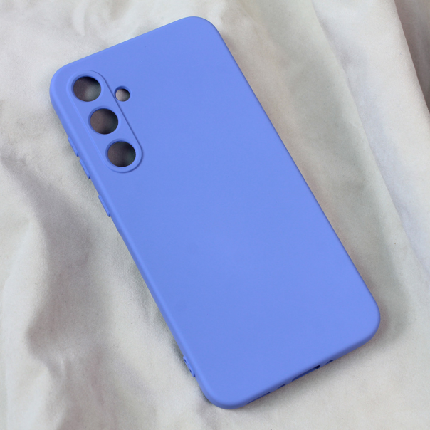 Maska za Samsung Galaxy A35 5G Teracell Soft Velvet ljubičasta - 212634