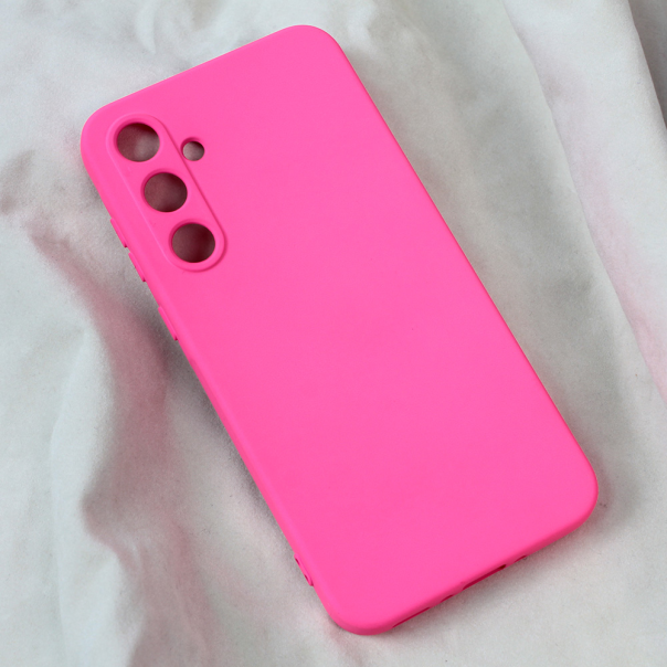 Maska za Samsung Galaxy A35 5G Teracell Soft Velvet pink - 212635