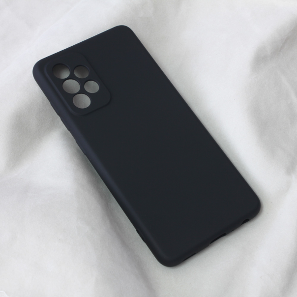 Maska za Samsung Galaxy A52 4G/A52 5G/A52s 5G Teracell Soft Velvet crna - 207025