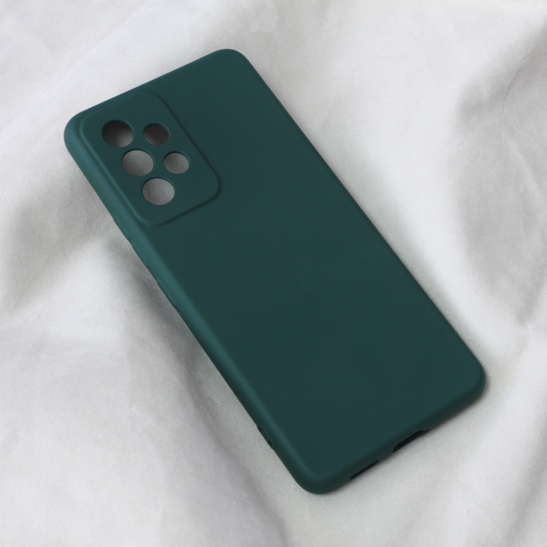 Maska za Samsung Galaxy A53 5G Teracell Soft Velvet tamno zelena - 207038