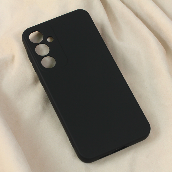 Maska za Samsung Galaxy A55 5G Teracell Soft Velvet crna - 212885