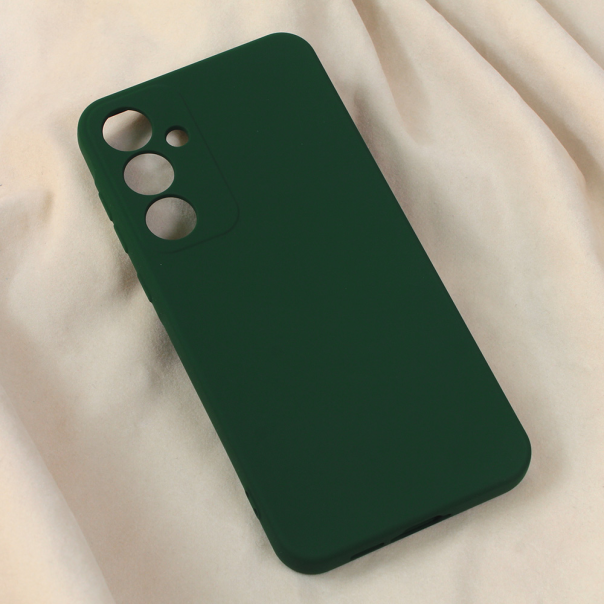Maska za Samsung Galaxy A55 5G Teracell Soft Velvet tamno zelena - 212888
