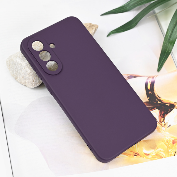 Torbica Teracell Soft Velvet za Samsung A566B Galaxy A56 5G ljubicasta - 219380