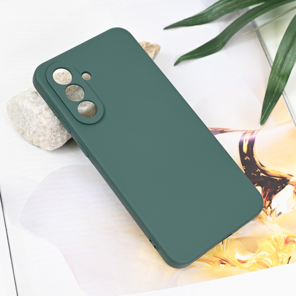 Torbica Teracell Soft Velvet za Samsung A566B Galaxy A56 5G tamno zelena - 219382