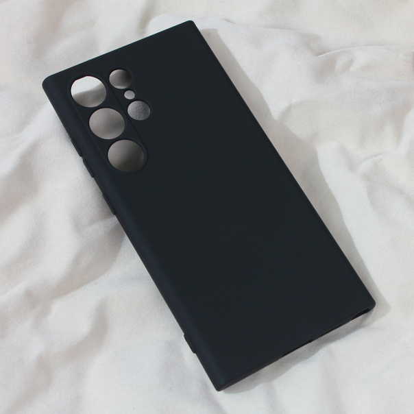 Maska za Samsung Galaxy S24 Ultra Teracell Soft Velvet crna - 212072-1