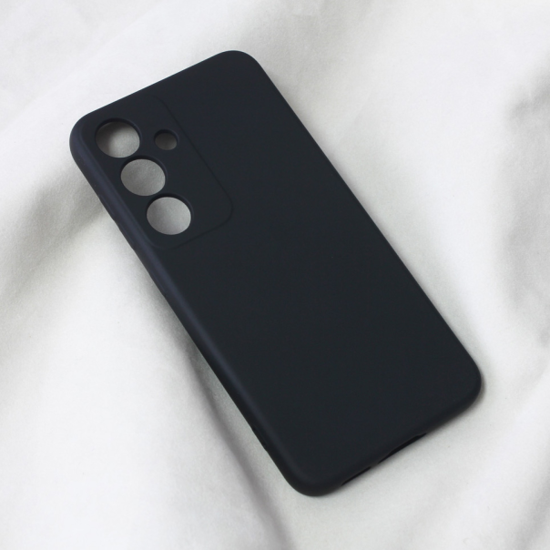 Maska za Samsung Galaxy S23 FE Teracell Soft Velvet crna - 212055