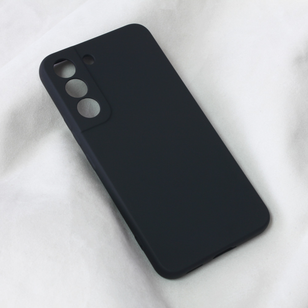 Maska za Samsung Galaxy S22 5G Teracell Soft Velvet crna - 207051