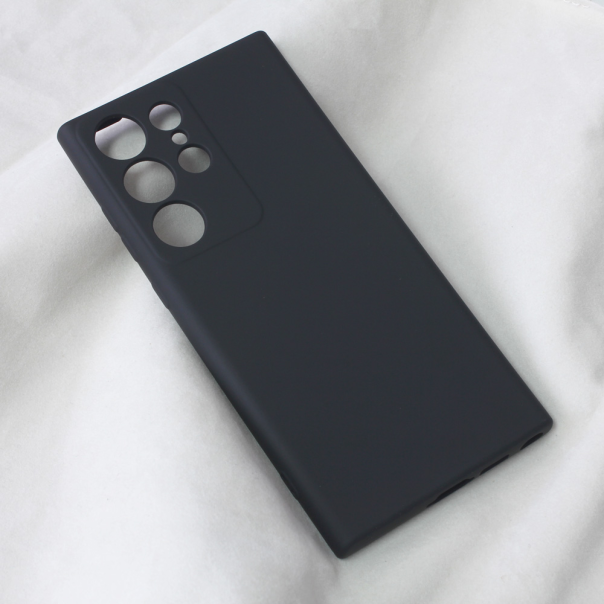 Maska za Samsung Galaxy S23 Ultra Teracell Soft Velvet crna - 207077