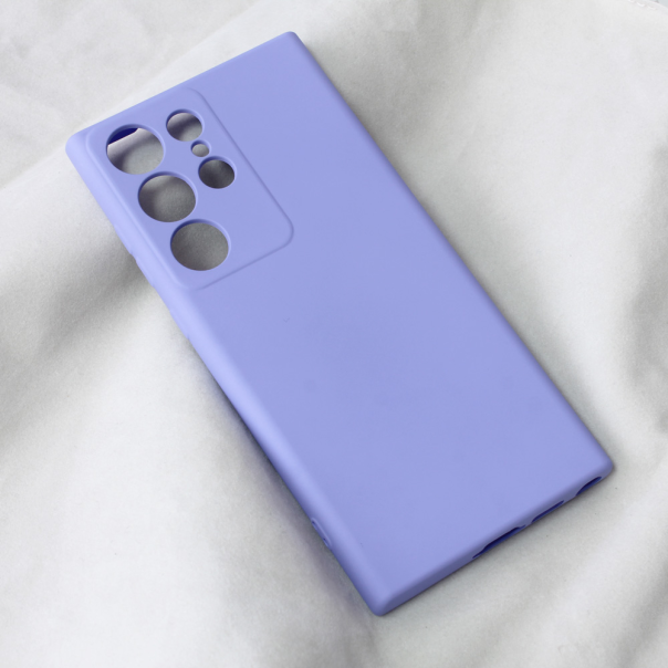 Maska za Samsung Galaxy S23 Ultra Teracell Soft Velvet ljubičasta - 207079
