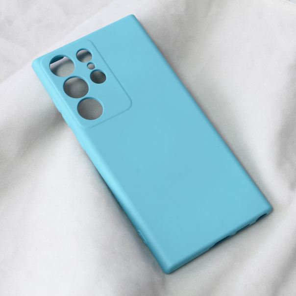 Maska za Samsung Galaxy S23 Ultra Teracell Soft Velvet mint - 207081