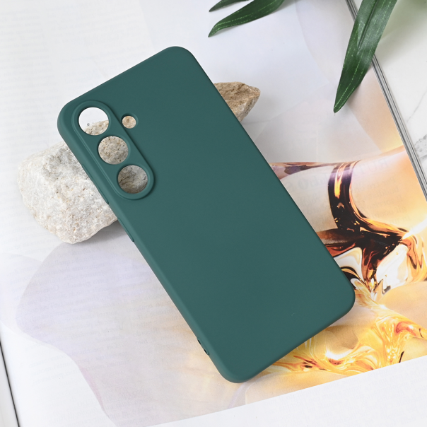 Torbica Teracell Soft Velvet za Samsung S931B Galaxy S25 tamno zelena - 218887