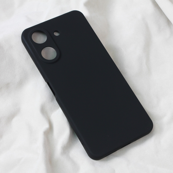 Maska za Xiaomi Redmi 13C Teracell Soft Velvet crna - 212639