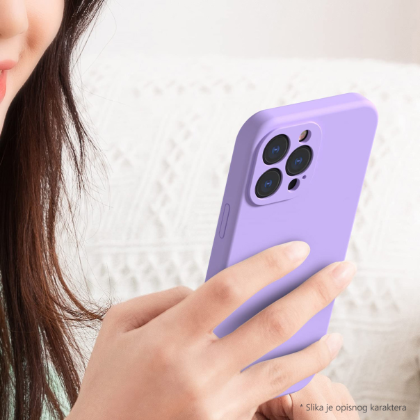 Maska za Xiaomi Redmi 13C Teracell Soft Velvet ljubičasta - 212640