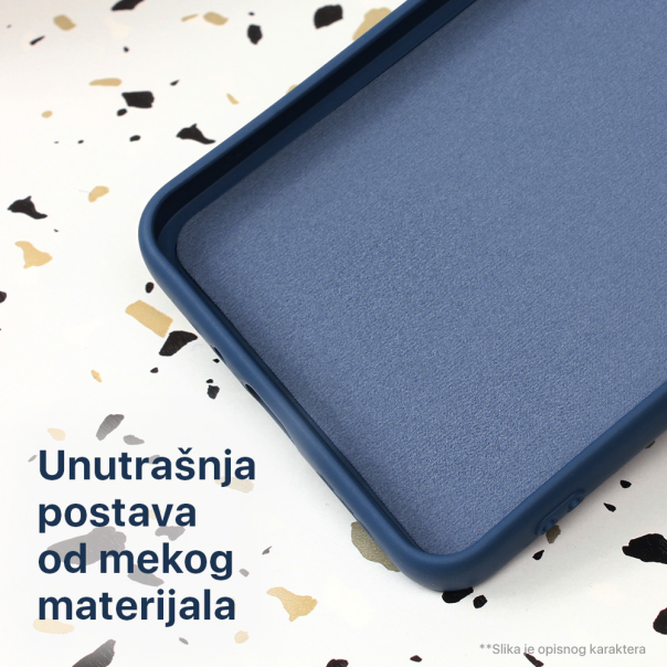 Maska za Xiaomi Redmi A3 Teracell Soft Velvet tamno zelena - 214387