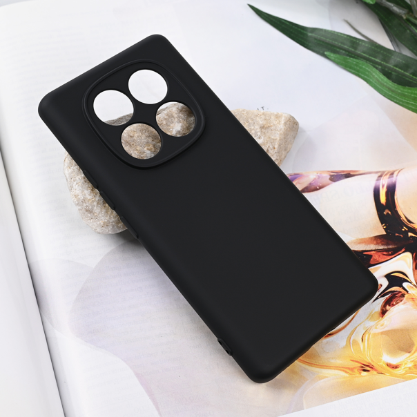 Maska za Xiaomi Redmi Note 14 Pro 4G (EU) Teracell Soft Velvet crna - 220972