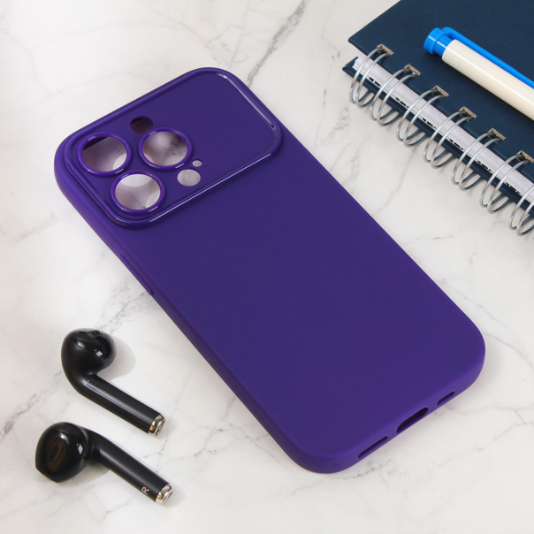 Maska za iPhone 14 Pro 6.1 TPU ljubičasta - 211371