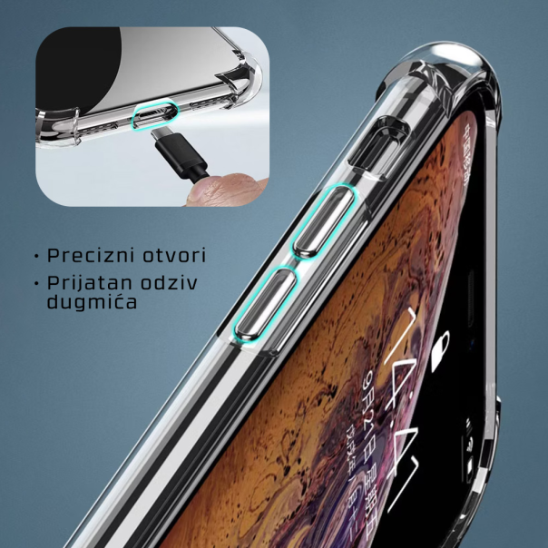 Maska za Samsung Galaxy S25 Ultra Transparent Ice Cube - 218596