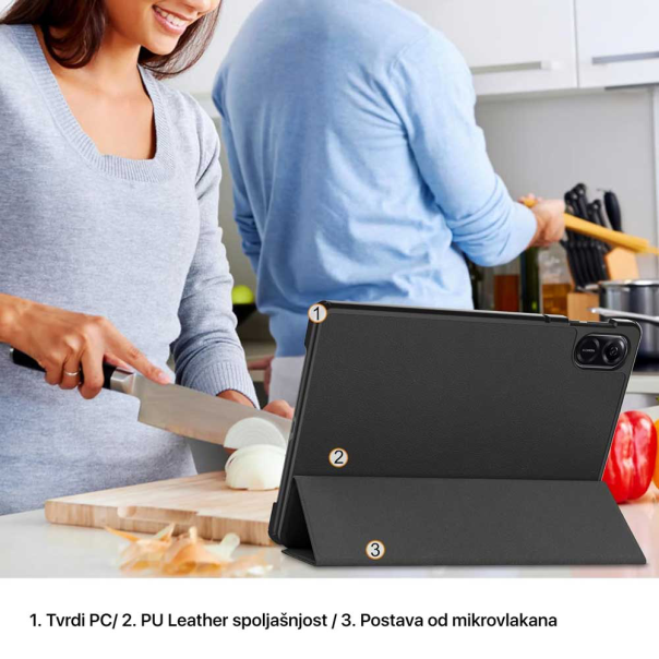 Maska za Honor Pad X8a 11.0 crni Ultra slim - 221195